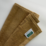 Hand Towel 30x16" Greek Border Camel Brown