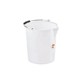 Bucket with Spout White 25x23cm 6L