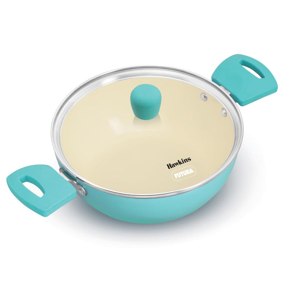 Hawkins Casserole Aqua w/Lid IC