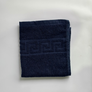 Face Towel 13x13" Navy Blue