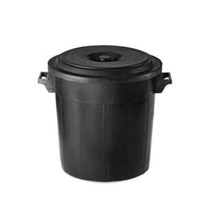 Drum Black with Lid