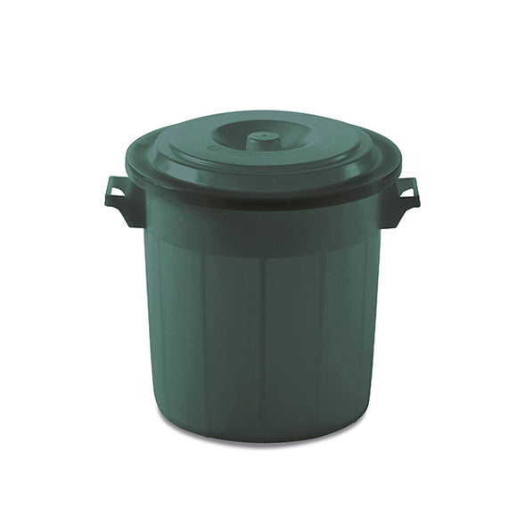 Drum Green with Lid